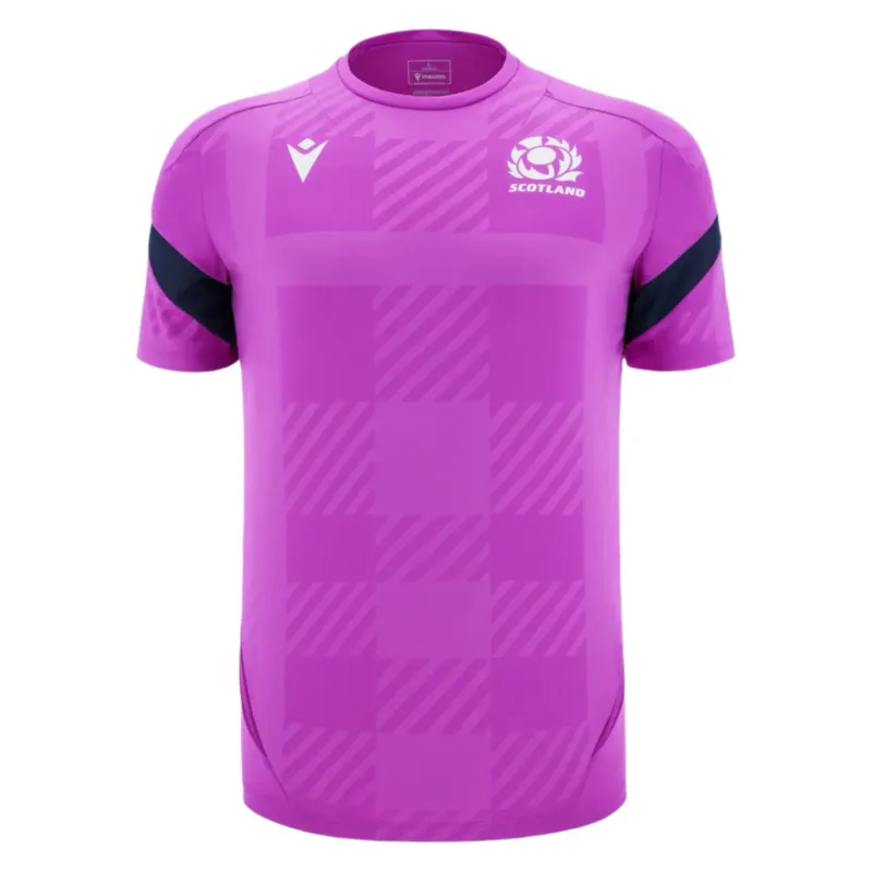 Scotland 25/26 Player Training T-Shirt by Macron