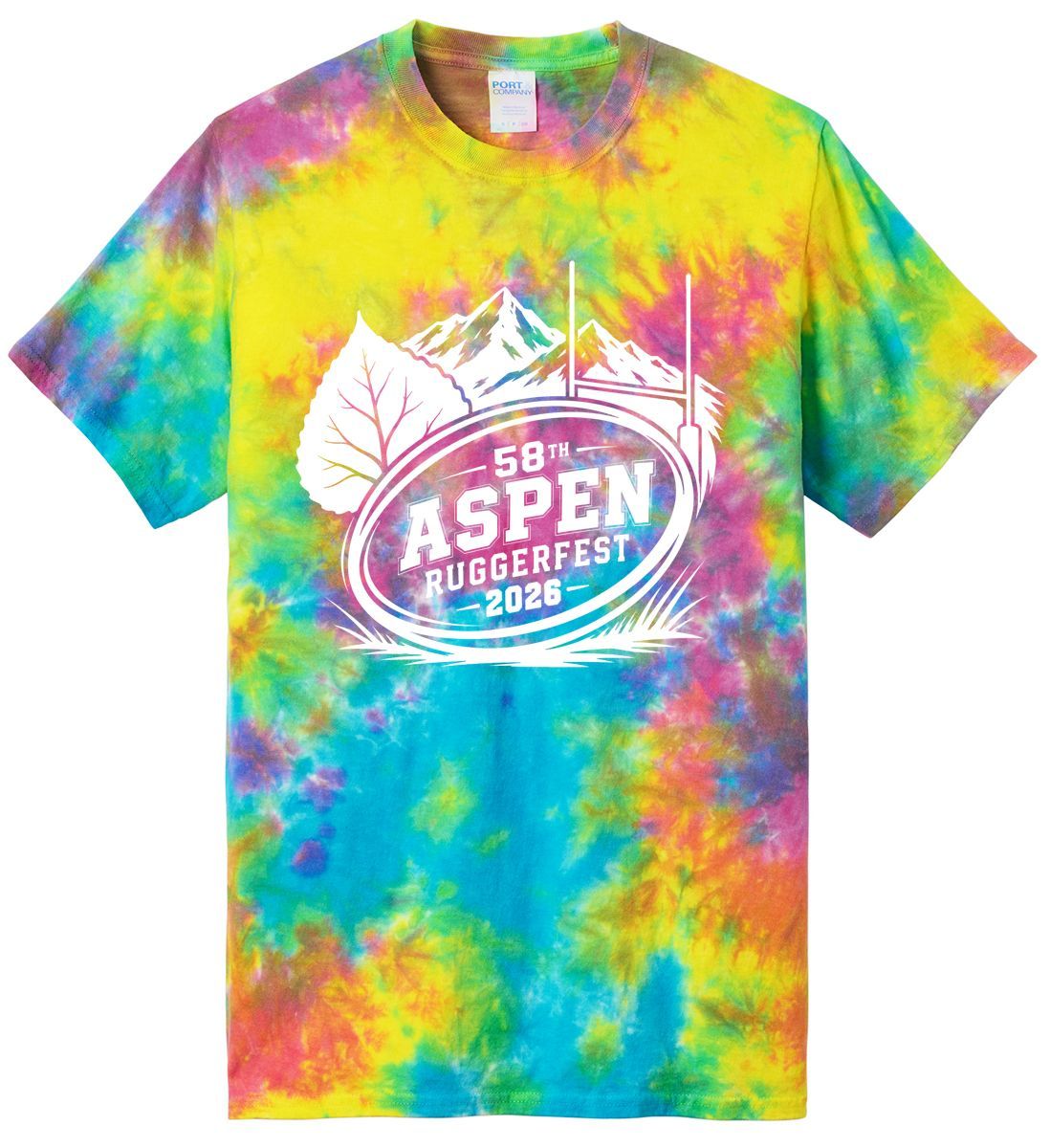 2026 Ruggerfest - Tie-Dye Tee 2026 Ruggerfest - Tie-Dye Tee