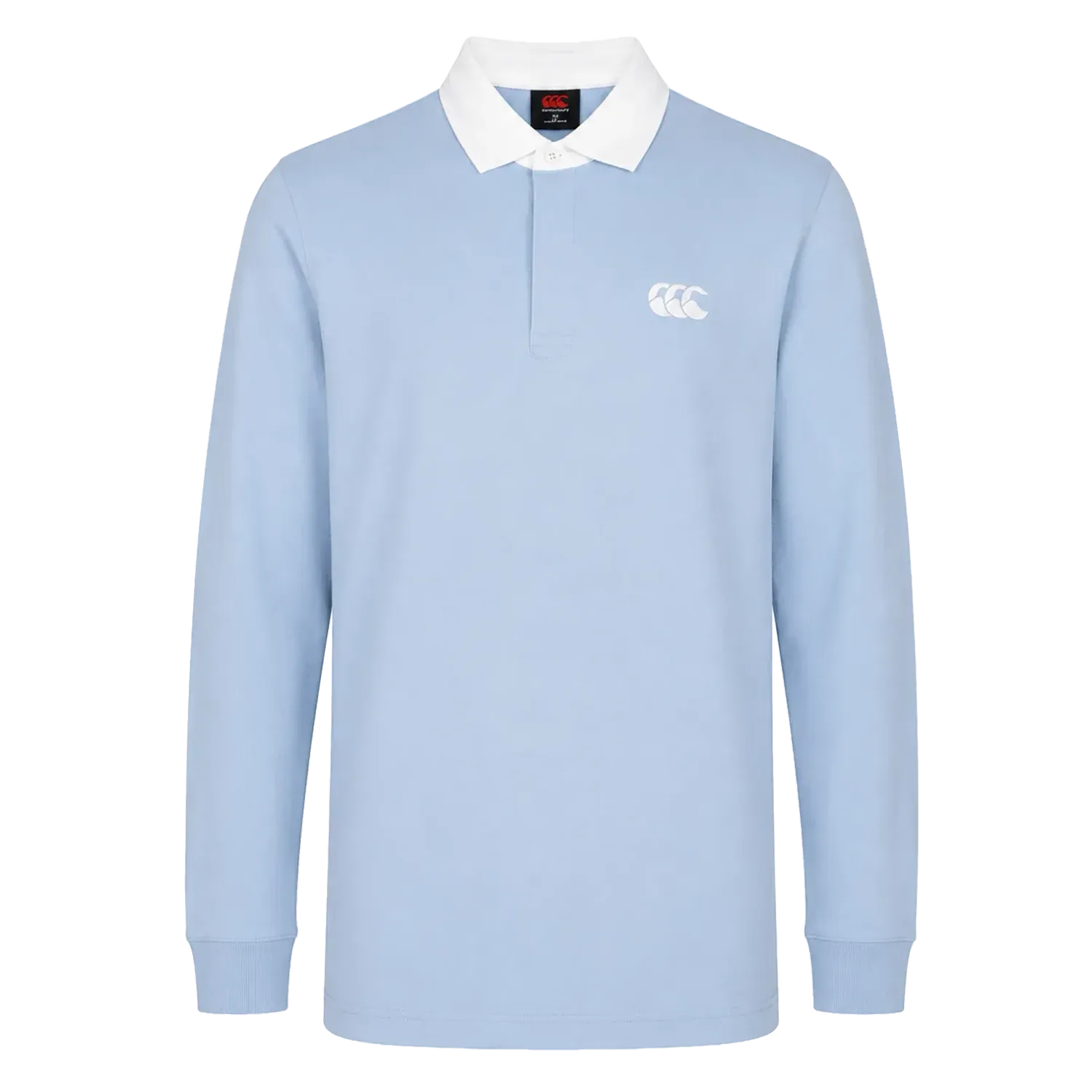 Canterbury Solid Dye Rugby Jersey - Light Blue Canterbury Solid Dye Rugby Jersey - Light Blue, Color: XS