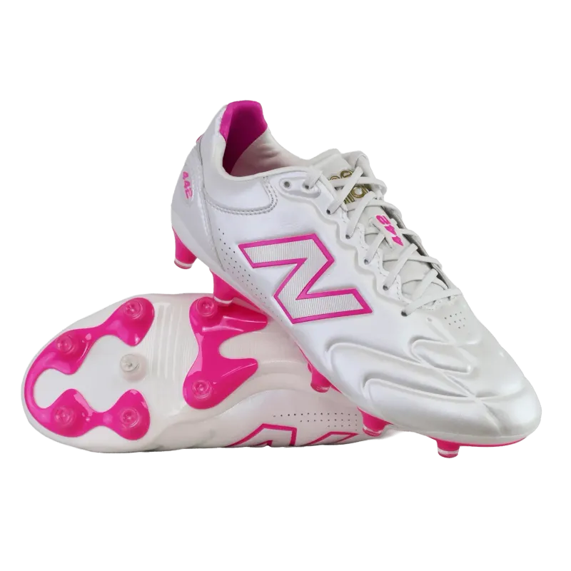 New Balance 442 Elite (FG) v3 - Sea Salt/Pink Heat