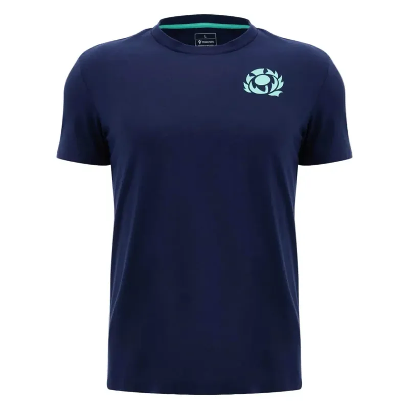 Scotland SRU 26/27 Leisure Cotton T-Shirt by Macron