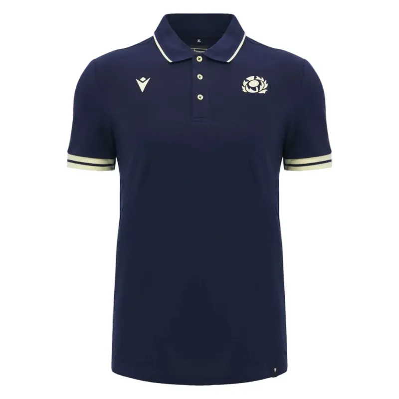 Scotland SRU 26/27 Travel Polo by Macron