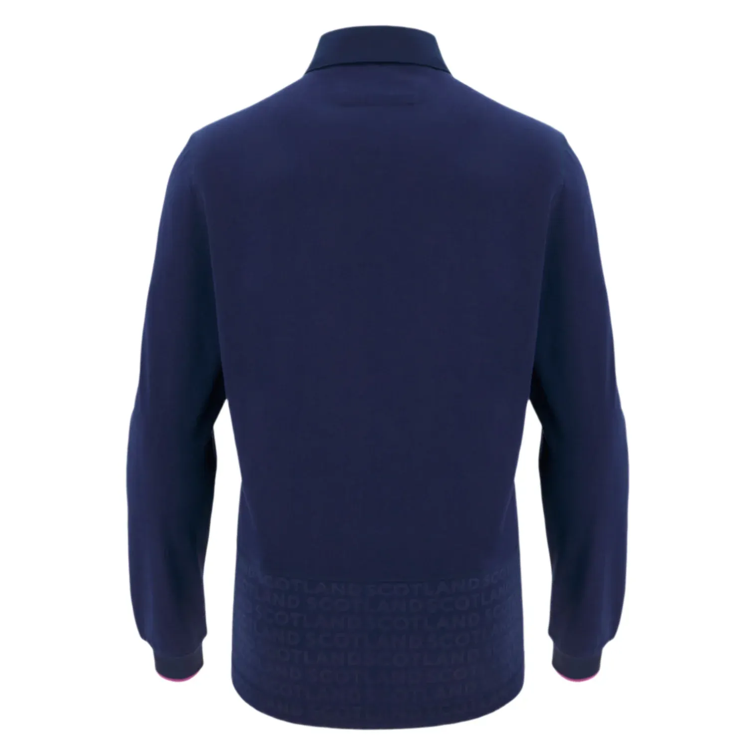 Scotland SRU 25/26 Replica Home Long Sleeve Cotton Jersey by Macron