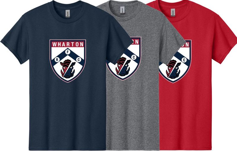Wharton - Shield T-Shirt (Adult & Youth Sizes)