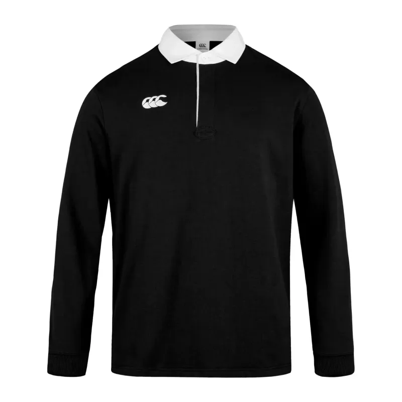 Canterbury Solid Dye Rugby Jersey - Black