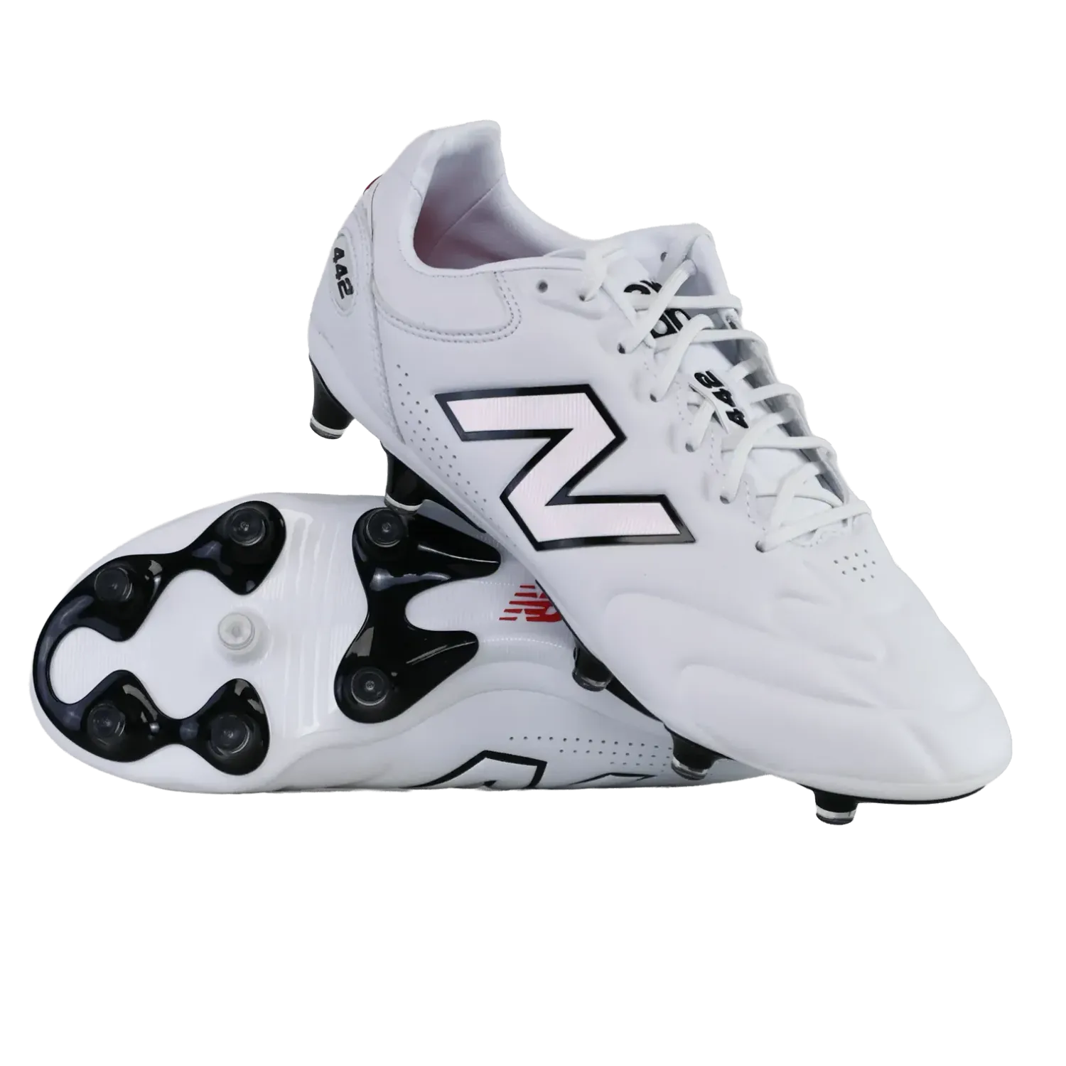 New Balance Wide 442 Elite (FG) v3 - White/Black New Balance Wide 442 Elite (FG) v3 - White/Black