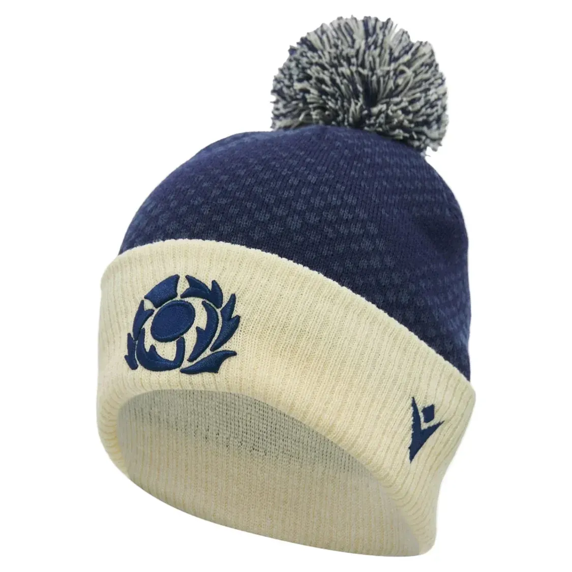 Scotland SRU 26/27 Pom-Pom Beanie by Macron Scotland SRU 26/27 Pom-Pom Beanie by Macron