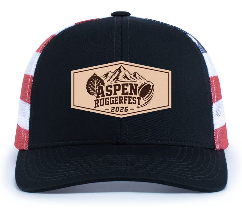 2026 Ruggerfest - Patriotic Mesh Trucker Cap
