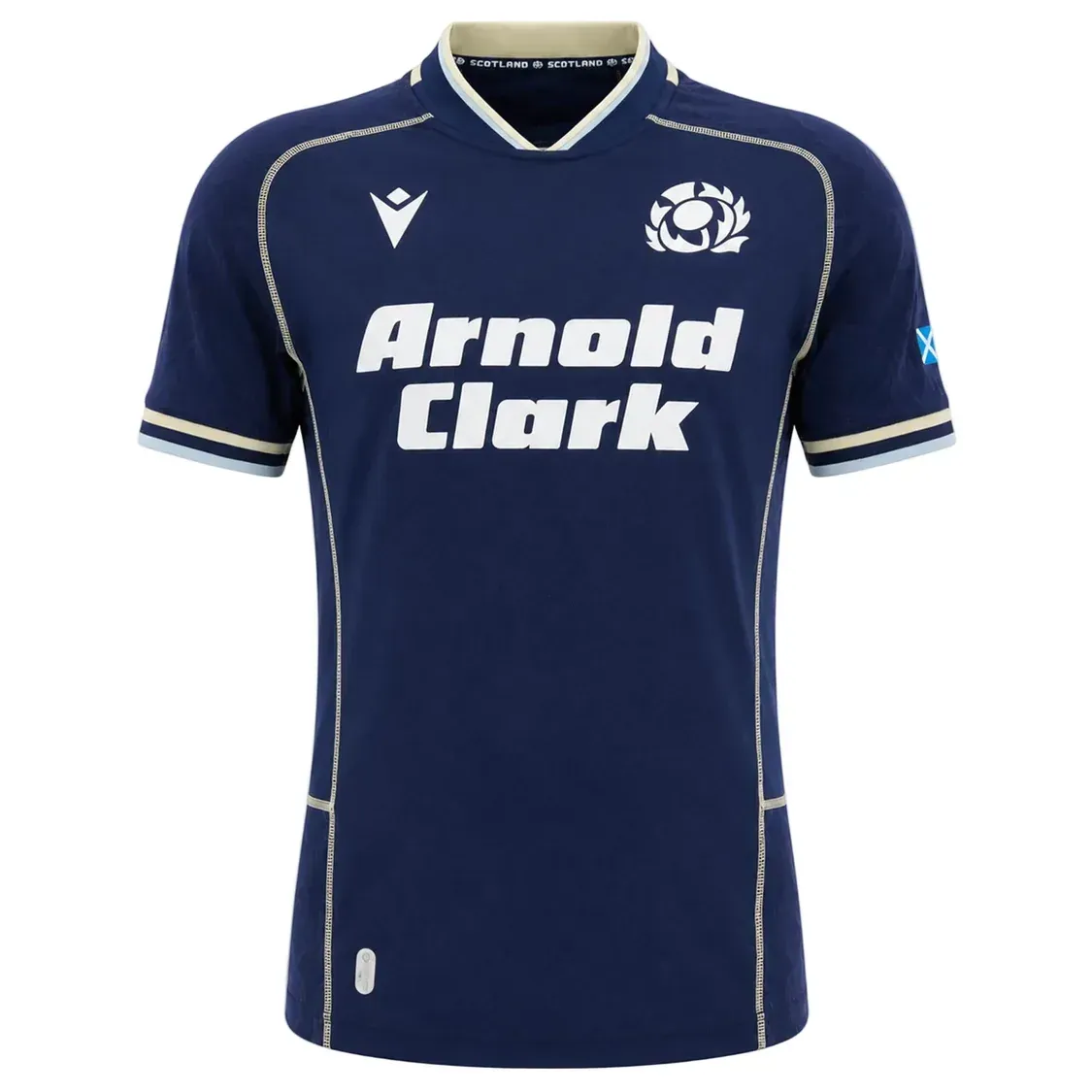 Scotland SRU 26/27 Replica Home Jersey by Macron Scotland SRU 26/27 Replica Home Jersey by Macron