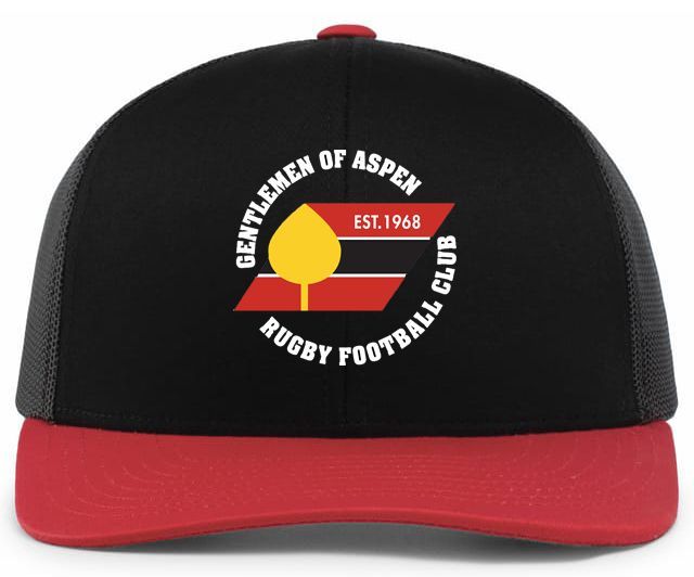2026 Ruggerfest - Gentlemen of Aspen Trucker Snapback Cap 2026 Ruggerfest - Gentlemen of Aspen Trucker Snapback Cap