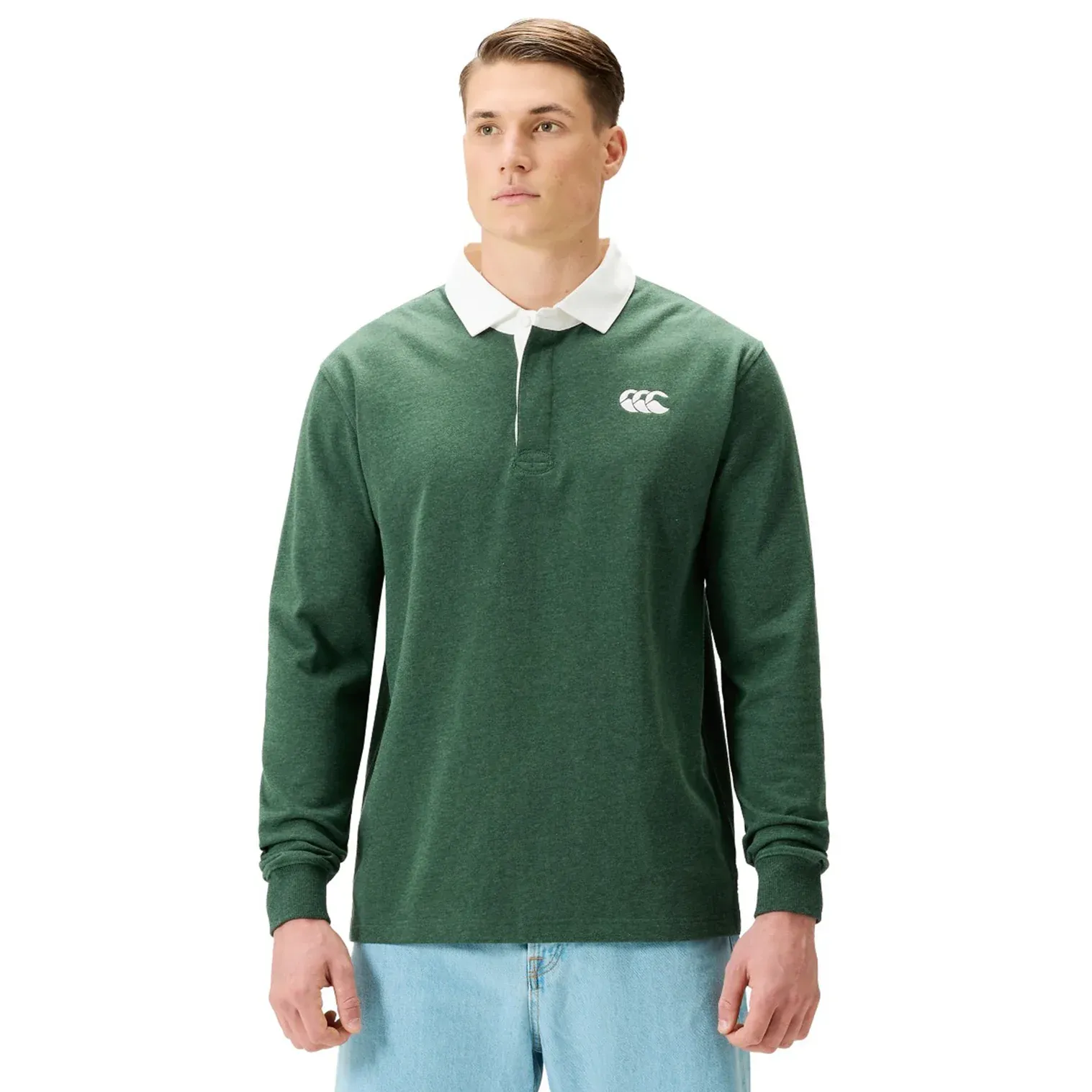 Canterbury Solid Dye Rugby Jersey - Sycamore Marl