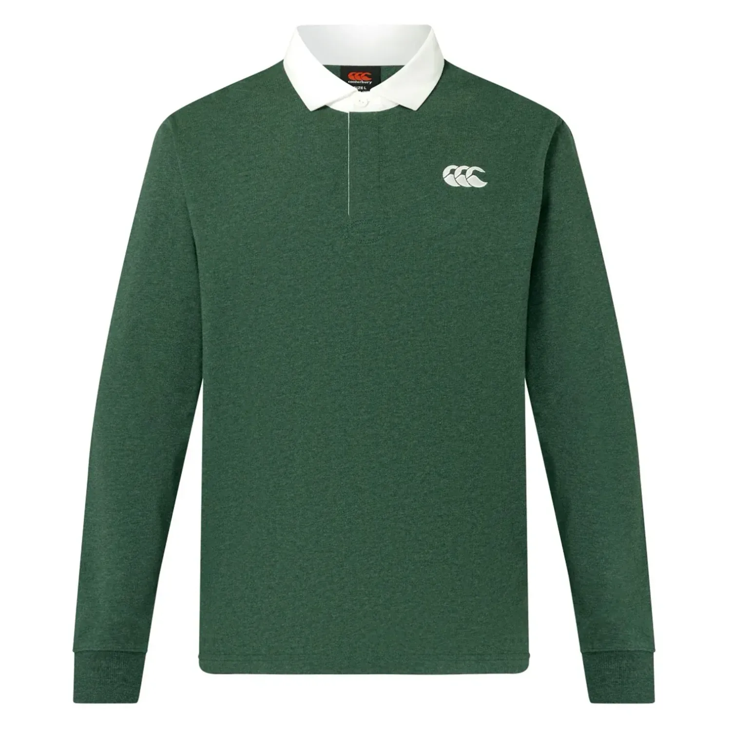 Canterbury Solid Dye Rugby Jersey - Sycamore Marl Canterbury Solid Dye Rugby Jersey - Sycamore Marl