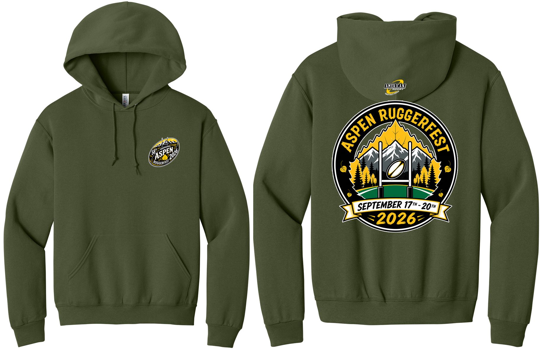 2026 Ruggerfest - Hoodies 2 for $85