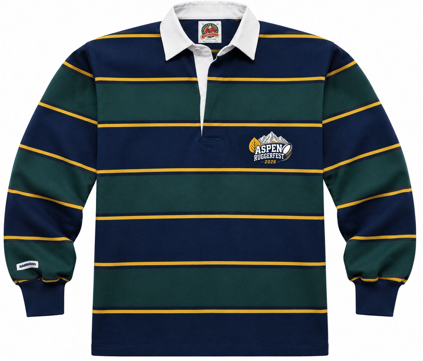 2026 Ruggerfest - Barbarian Rugby Jersey 2 for $195