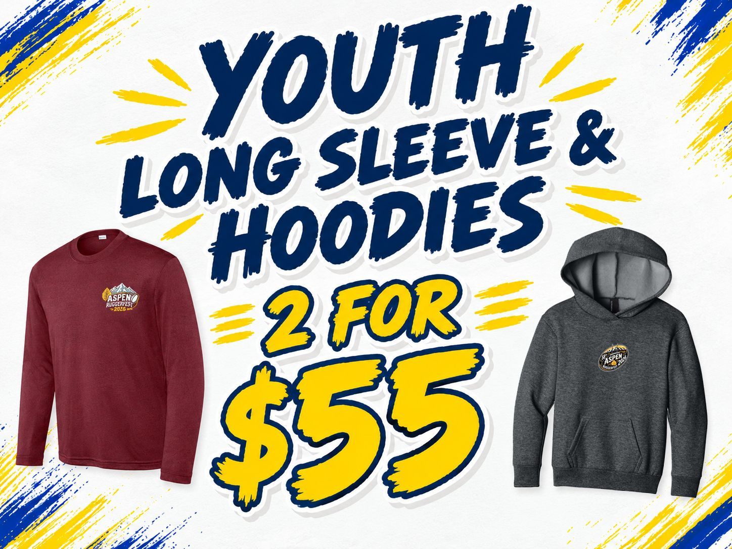 2026 Ruggerfest - Youth Long Sleeve & Hoodies 2 for $55 2026 Ruggerfest - Youth Long Sleeve & Hoodies 2 for $55