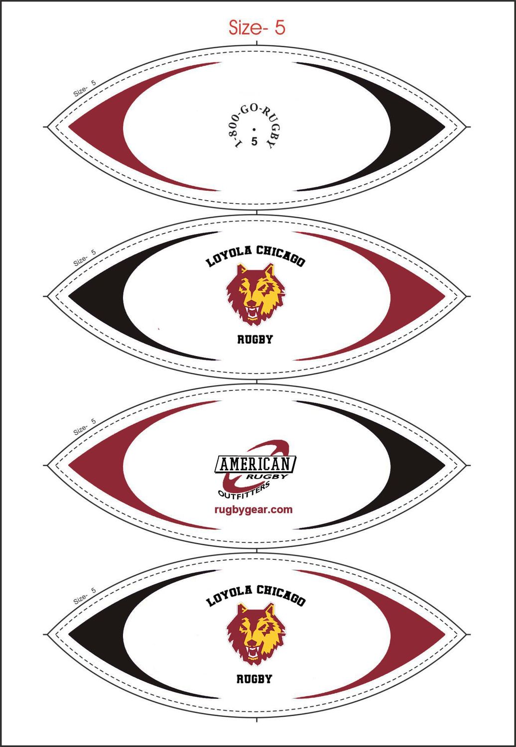 Loyola - Rugby Ball Loyola - Rugby Ball