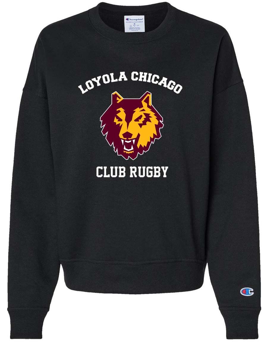 Loyola - Women's Crewneck Sweatshirt (Black) Loyola - Women's Crewneck Sweatshirt (Black)
