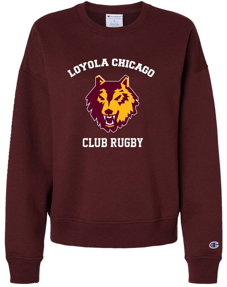 Loyola - Women's Crewneck Sweatshirt (Maroon) Loyola - Women's Crewneck Sweatshirt (Maroon)