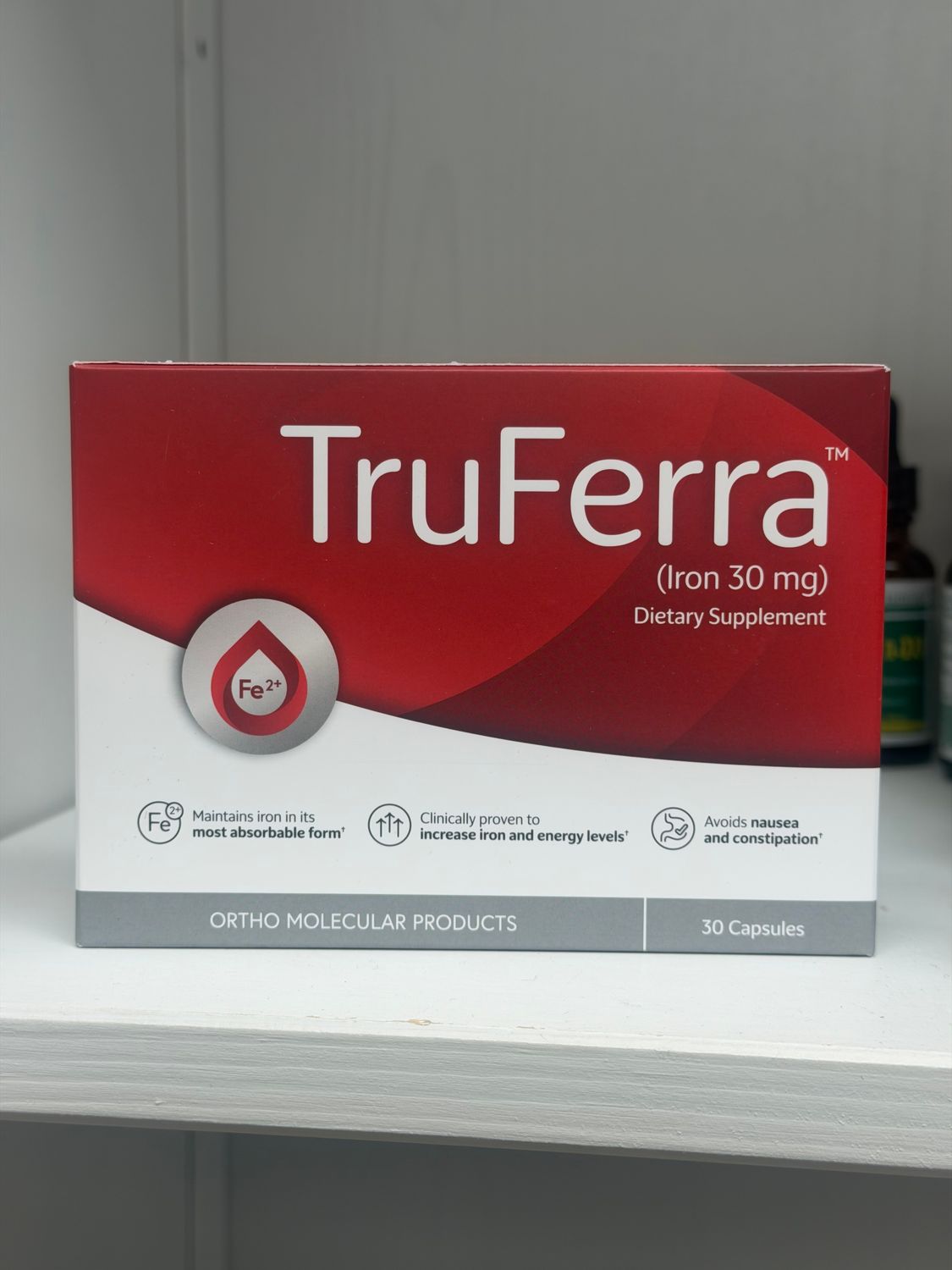 TruFerra (Iron 30mg) #30 Capsules