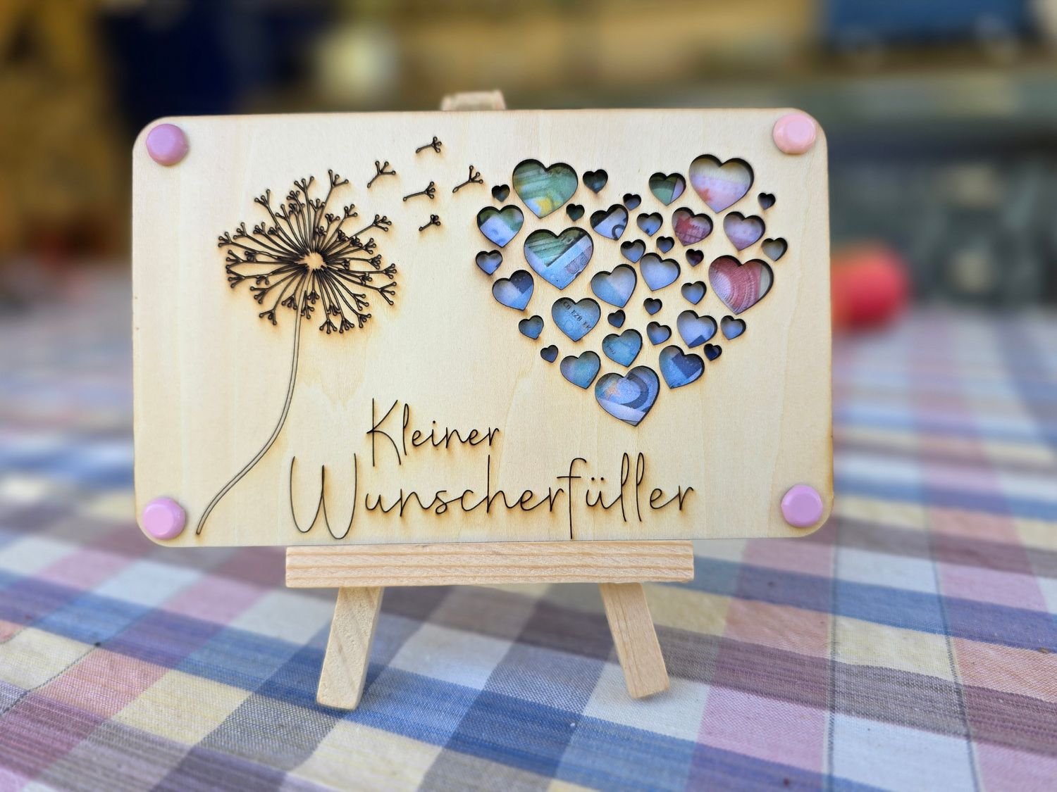 Wunscherfüller Kleiner Wunscherfüller Pusteblume - Nieten
