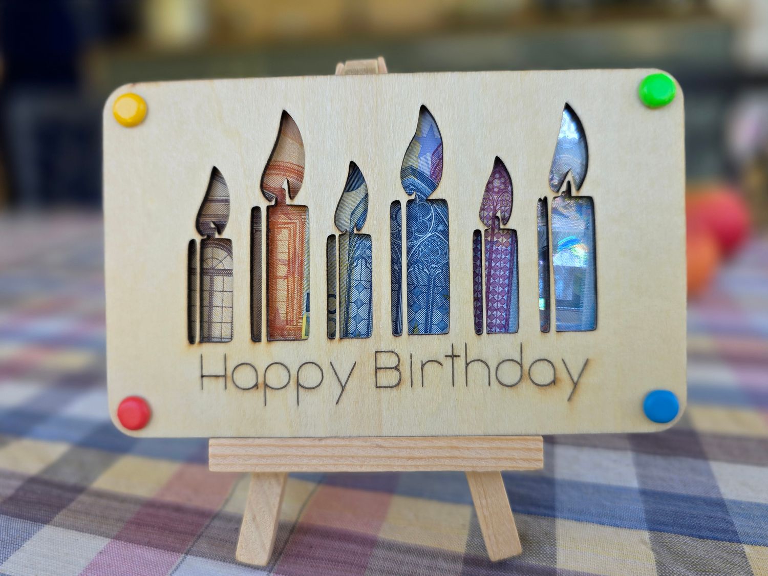 Wunscherfüller Geburtstag Happy Birthday Kerzen