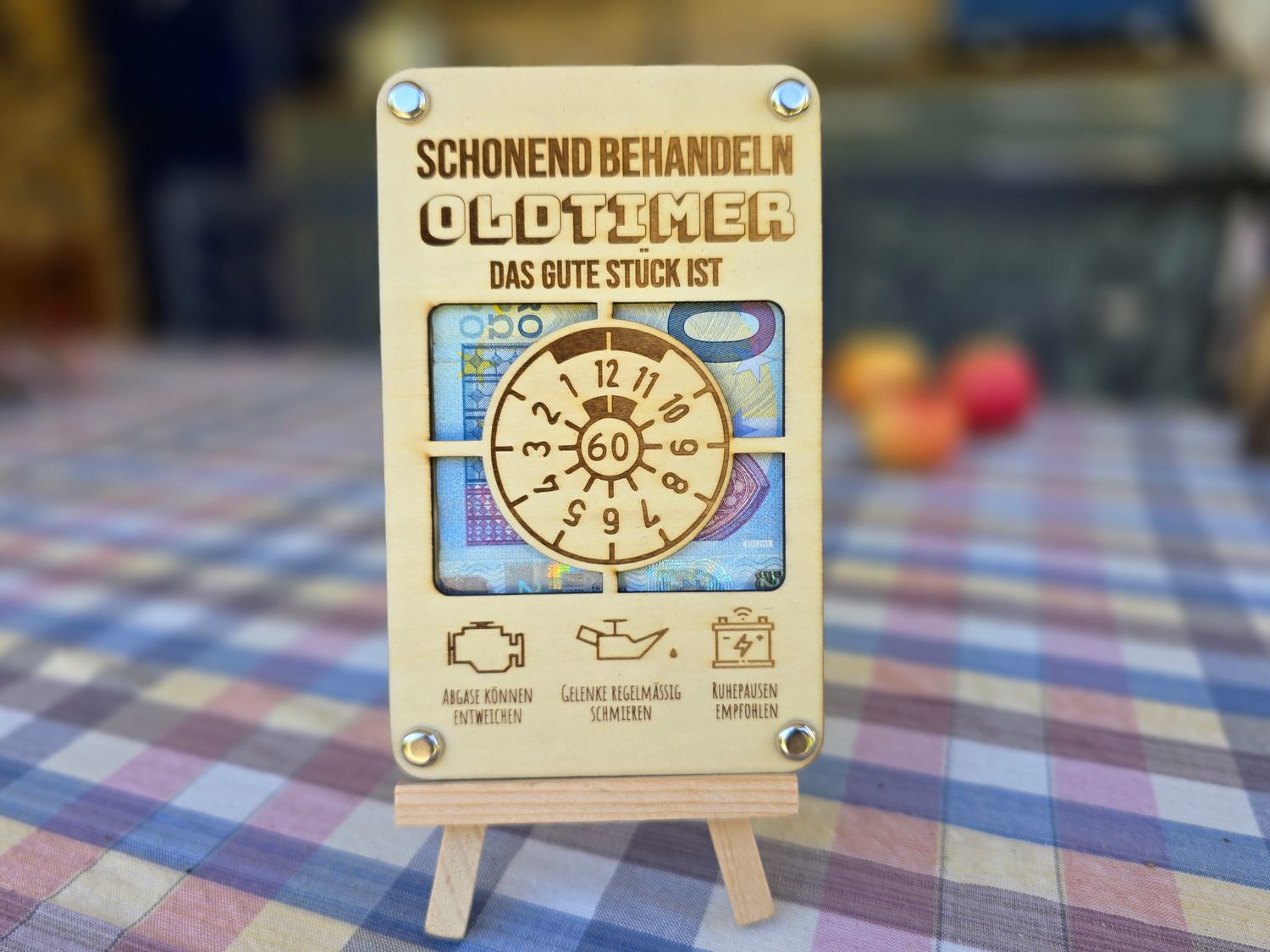 Wunscherfüller Geburtstag Oldtimer schonend behandeln
