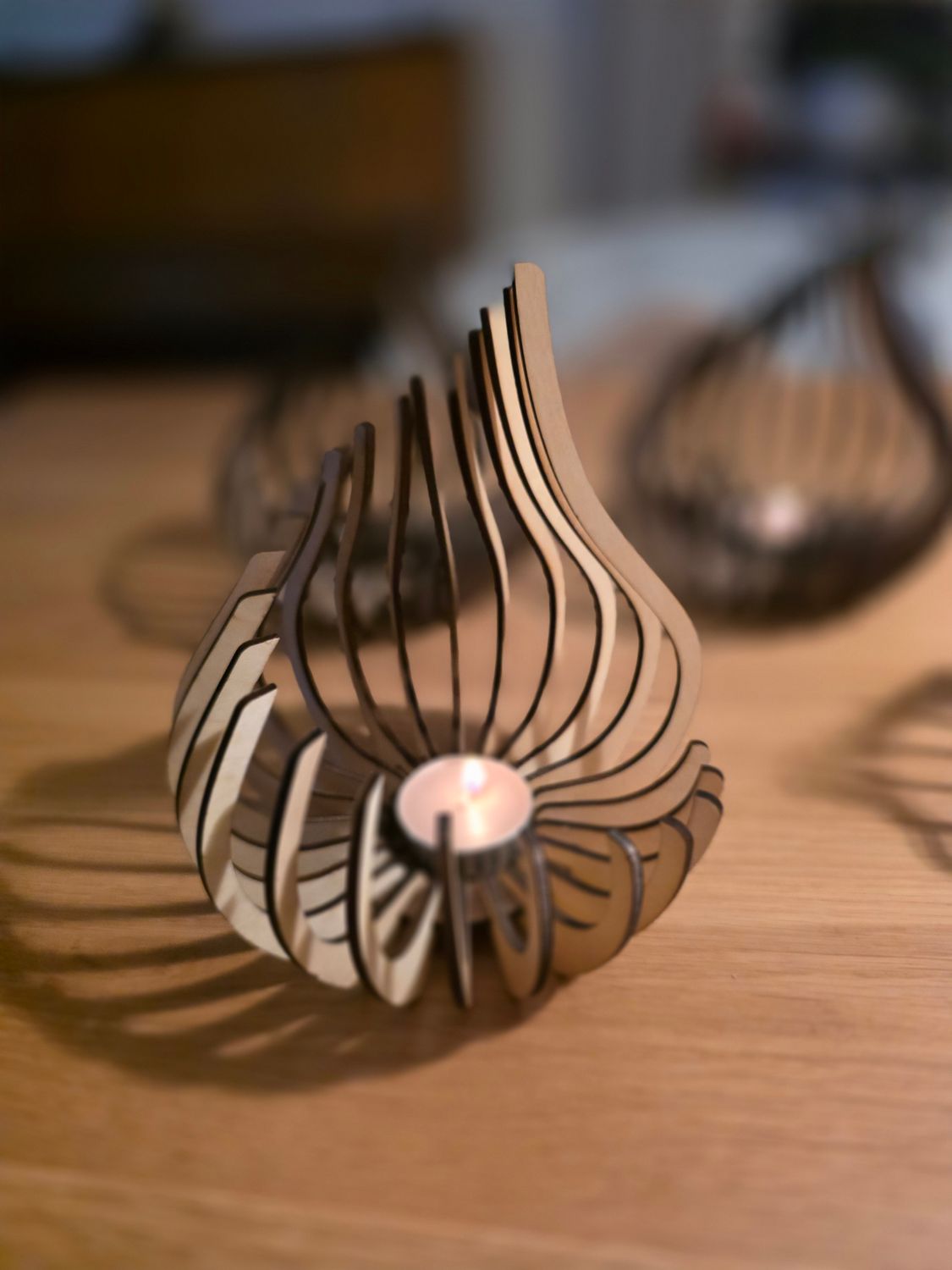 Teelichthalter Lichtspiel klein