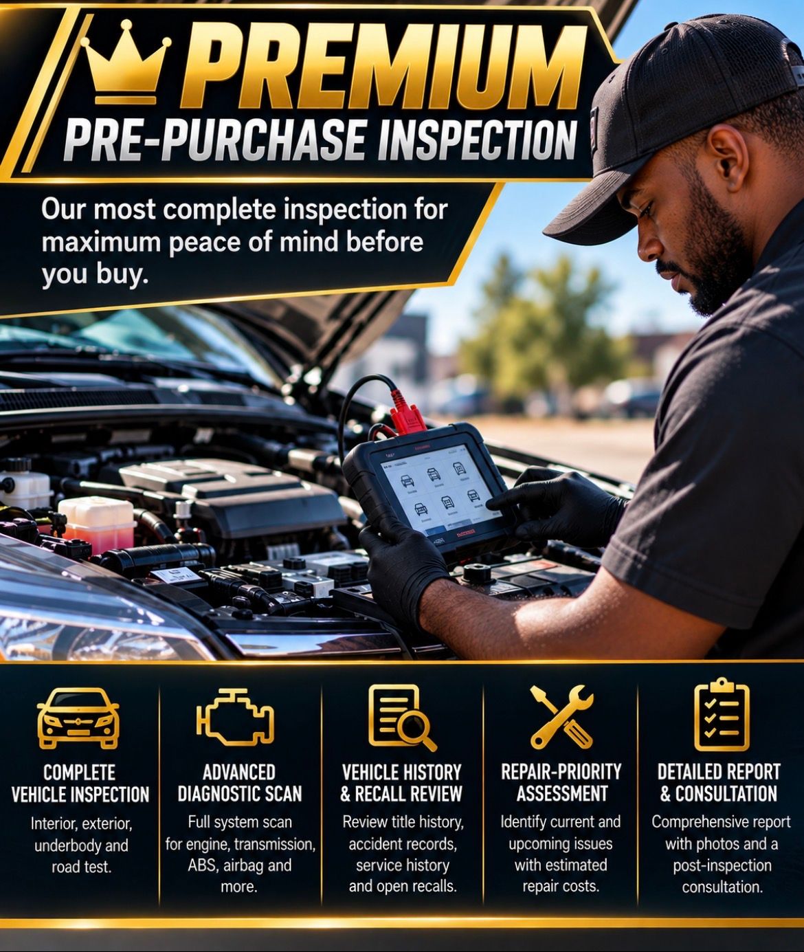 Premium Pre-Purchase Inspection