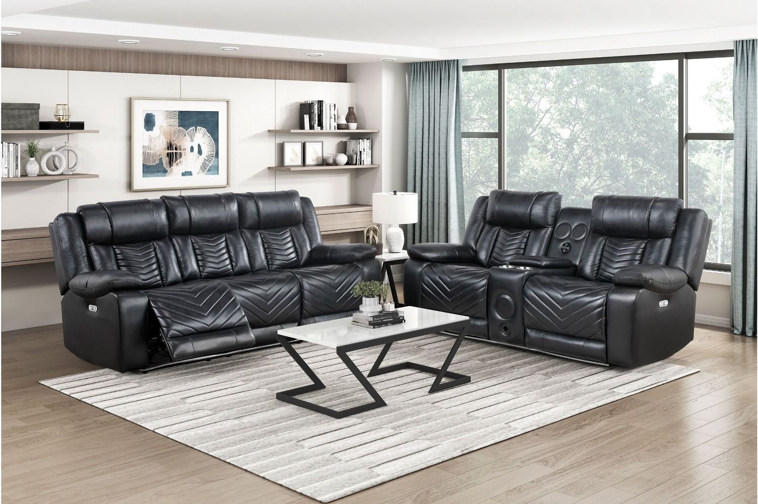 8457BLK Seating-Huron Collection 8457BLK Seating-Huron Collection