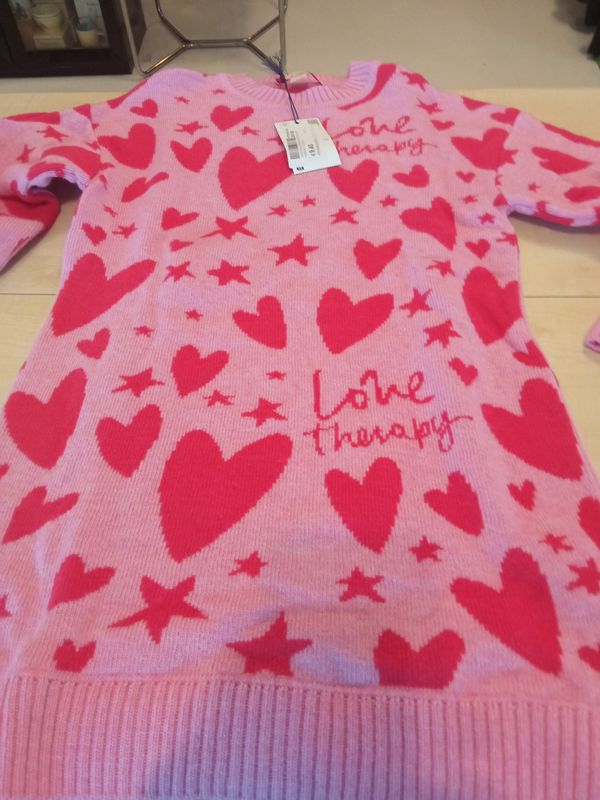 Maglione bimba 9/10 anni Love Therapy nuovo