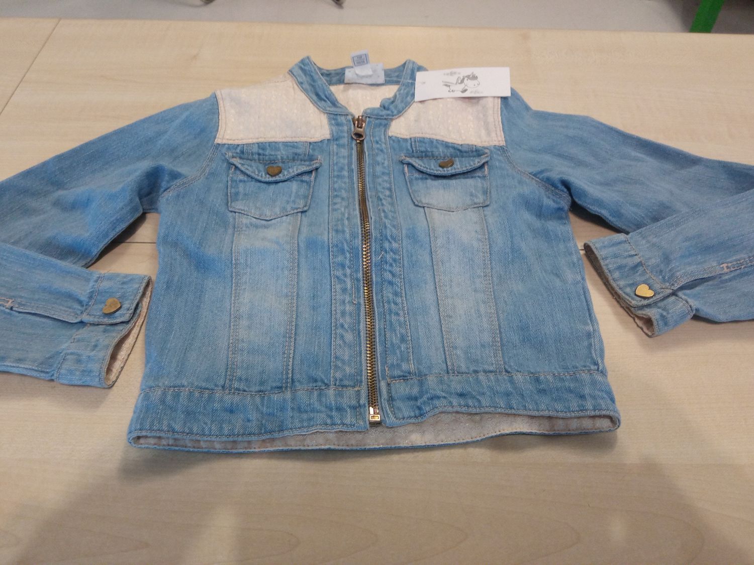 Giacca jeans bimba 5 anni Chicco