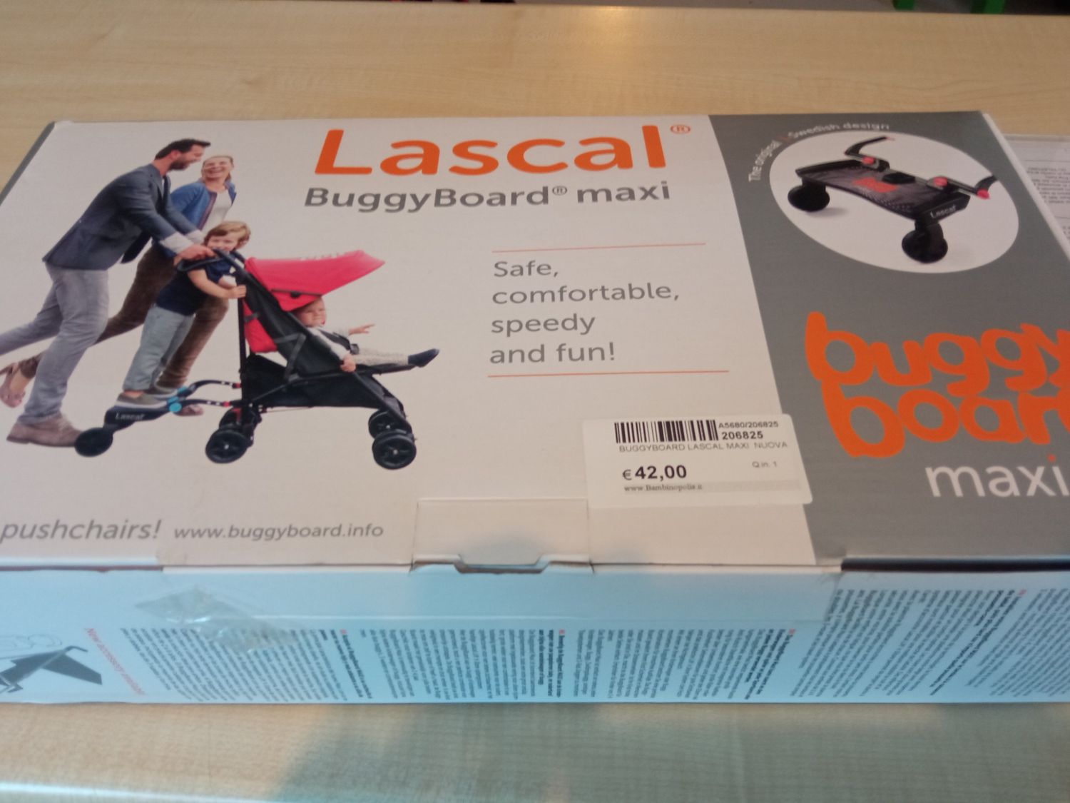 Pedana per passeggino Buggy Board Lascal Maxi