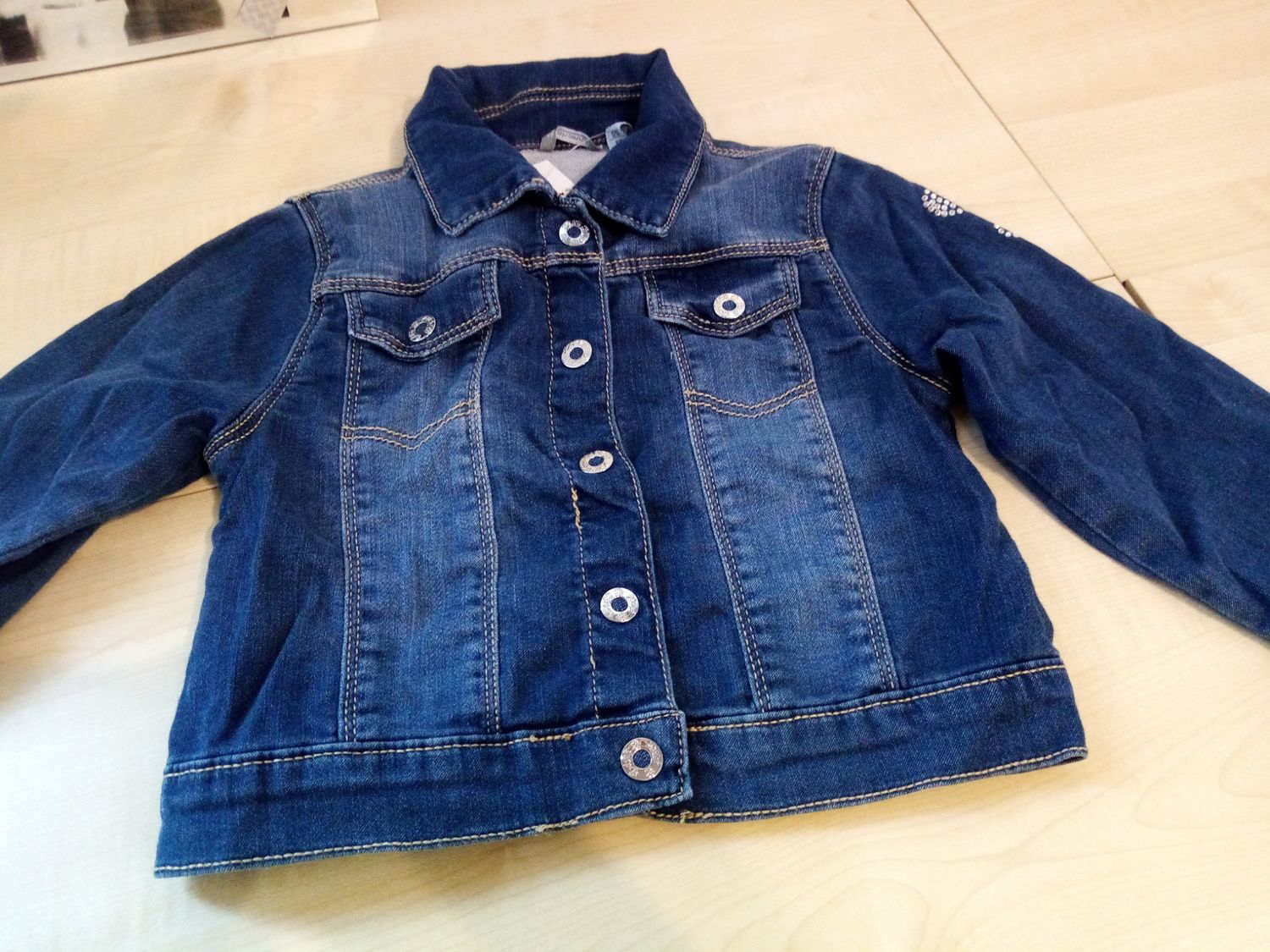 Giacca jeans bimba 6 anni Sarabanda
