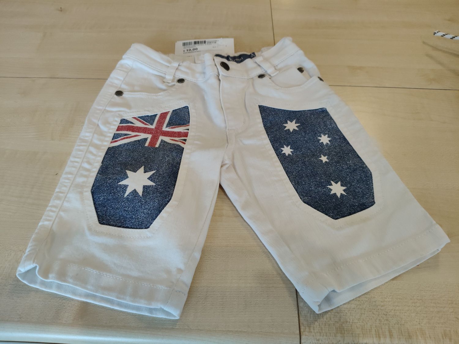 Jeans corti bimbo 4 anni Jeckerson