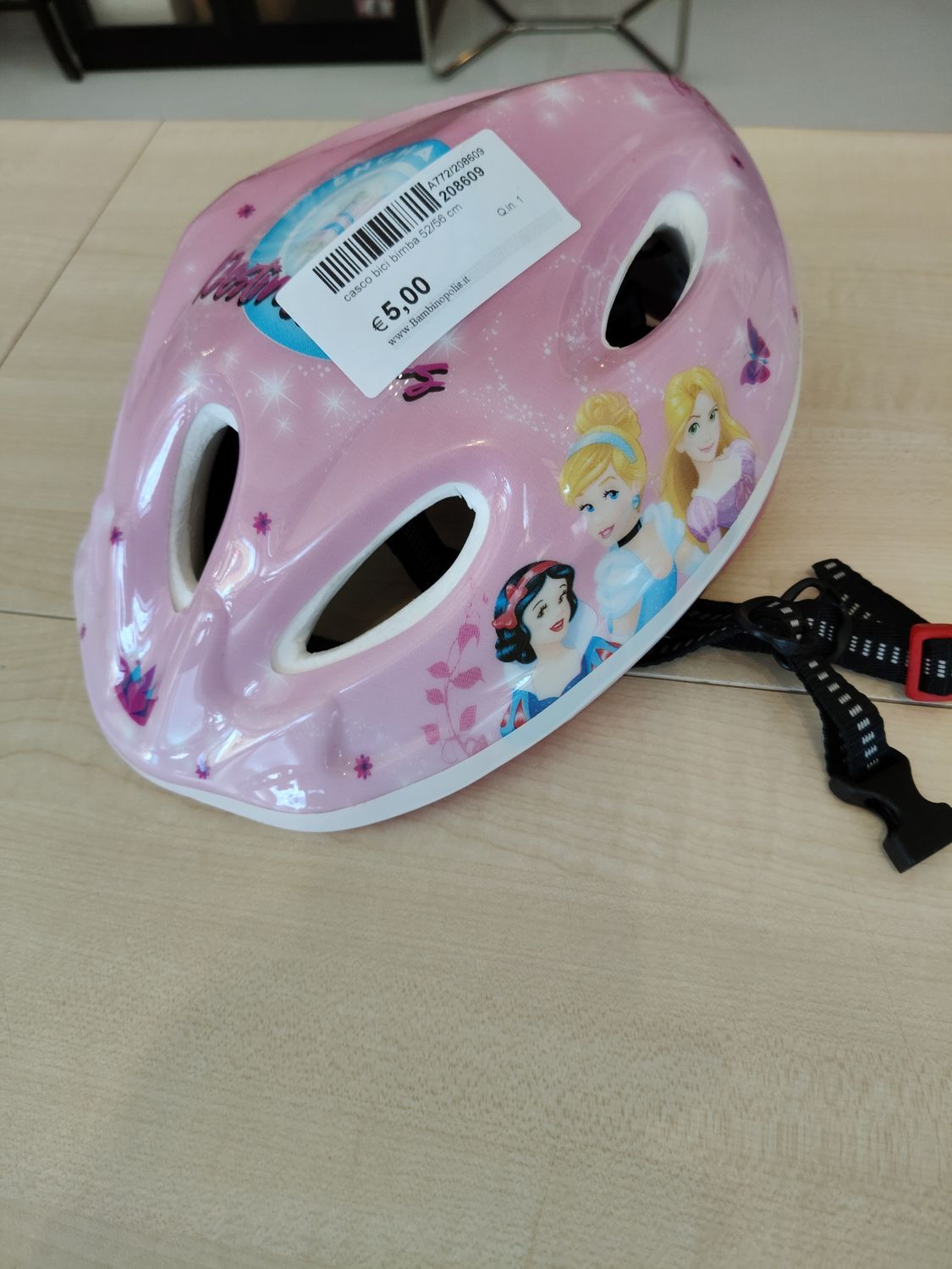 Casco bici bimba 52/56 cm
