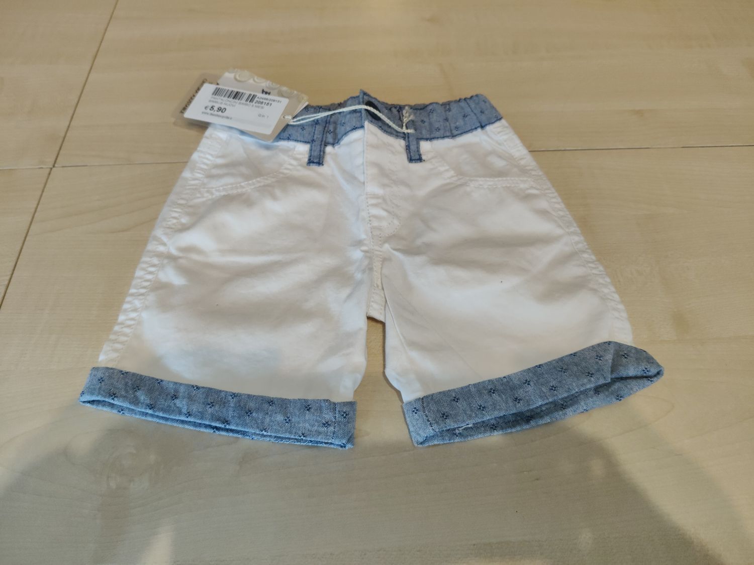 Pantaloncini bimbo 9 mesi Bimbus
