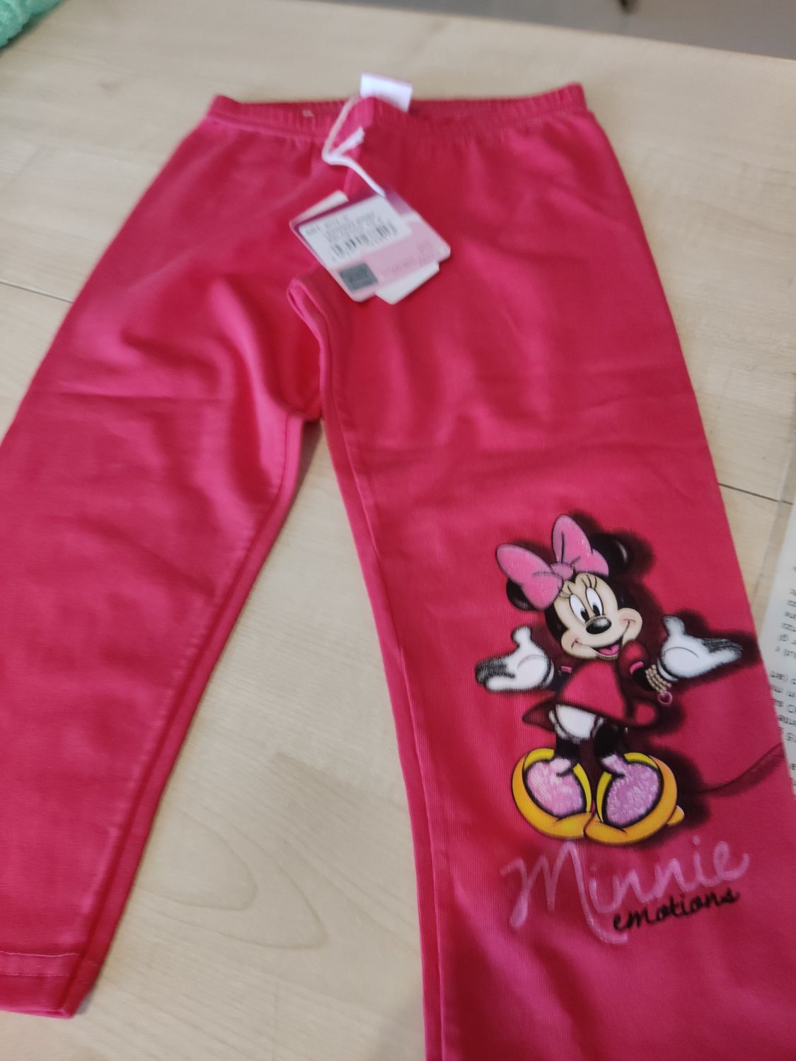 Leggings corti 6 anni disney nuovi