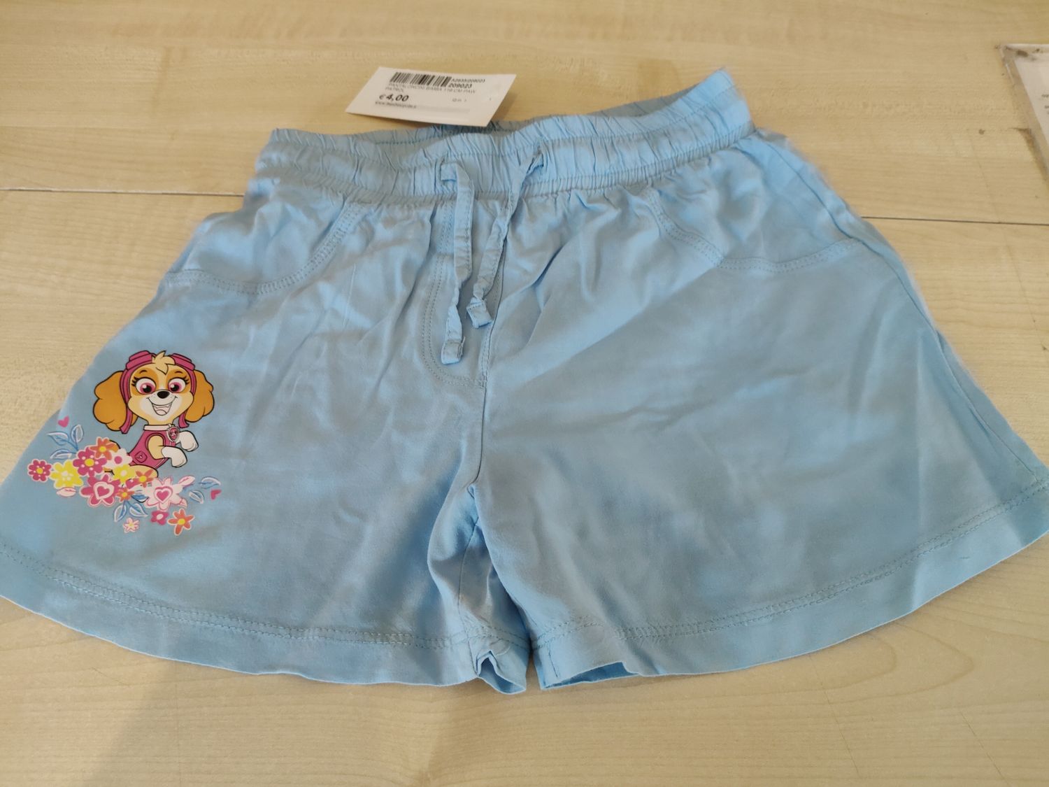 Pantaloncini bimba 116 cm Paw Patrol