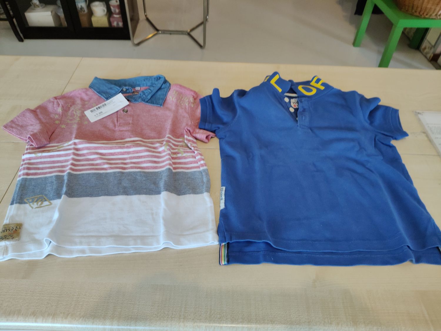 Maglietta bimbo 5/6 anni Original marines 2 pezzi