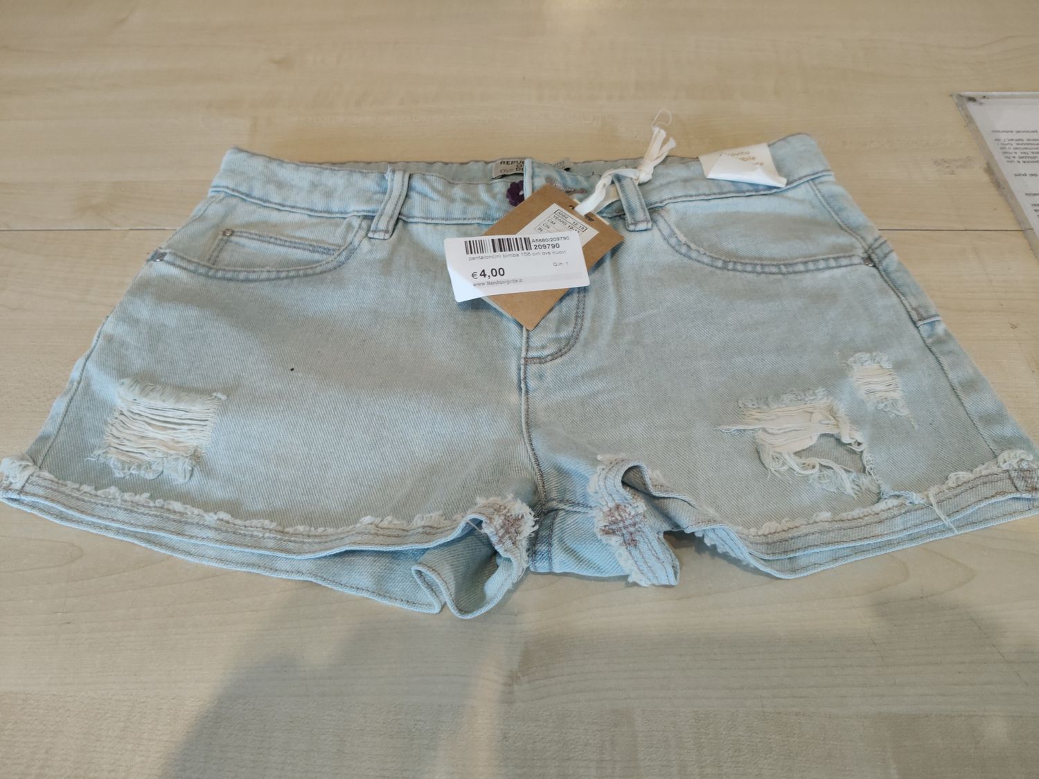 Pantaloncini bimba 158 cm OVS