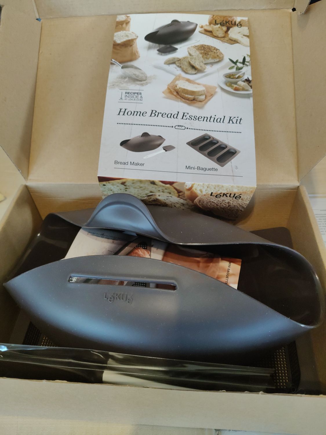 Kit stampo per pane Lekue