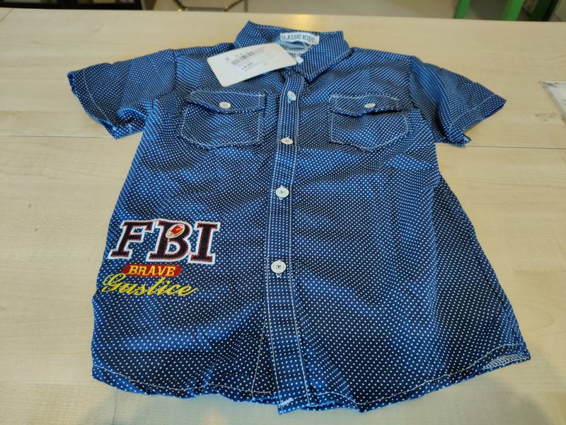 Camicia bimbo 8 anni Classic Kids nuova