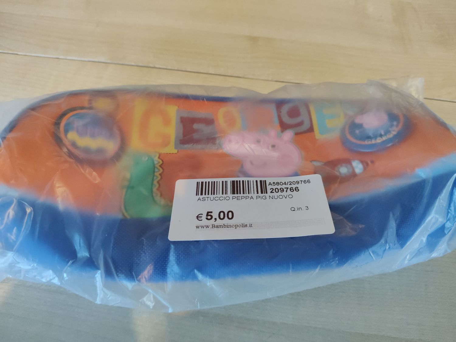 Astuccio Peppa Pig nuovo