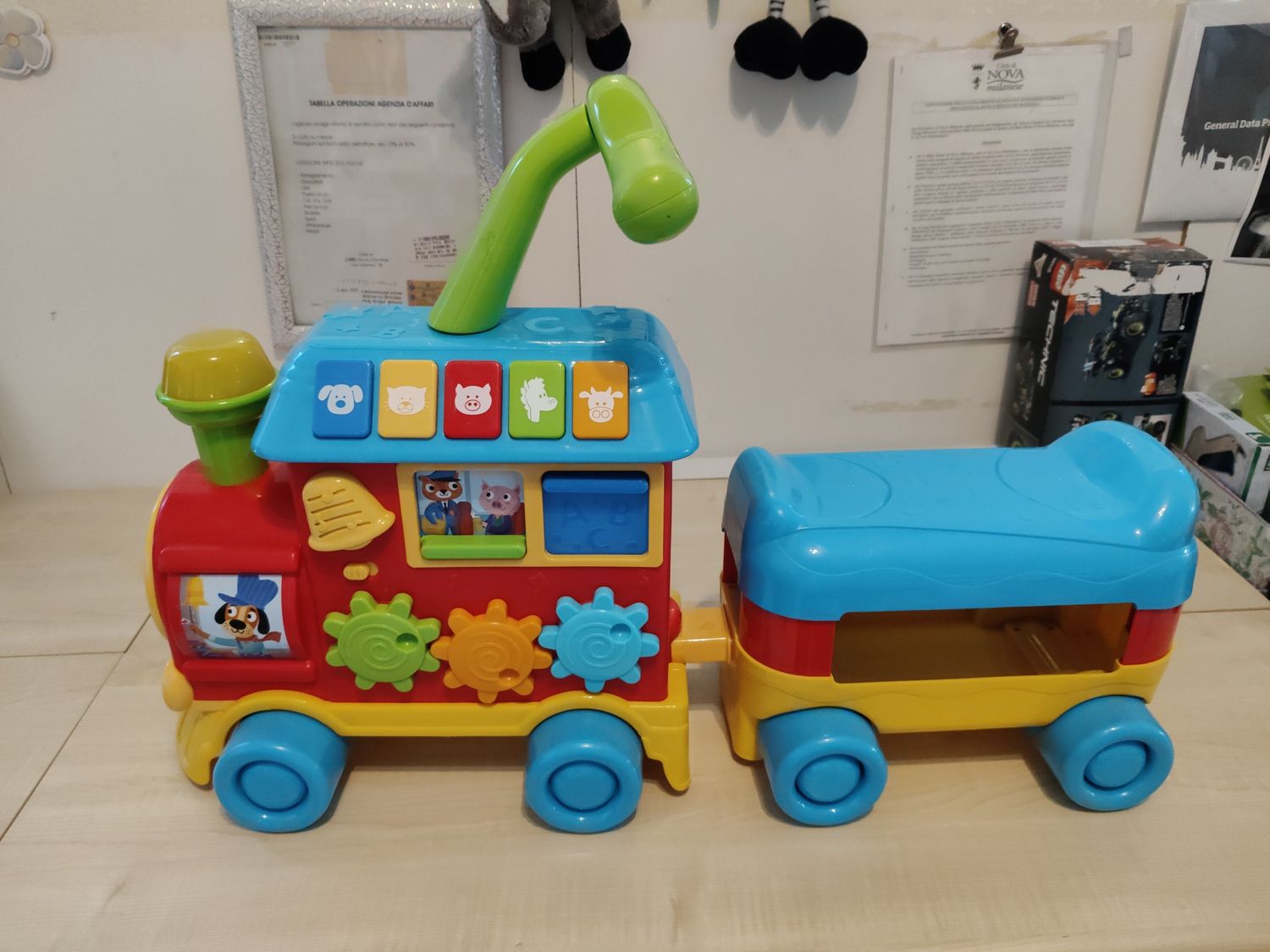 Cavalcabile sonoro trenino