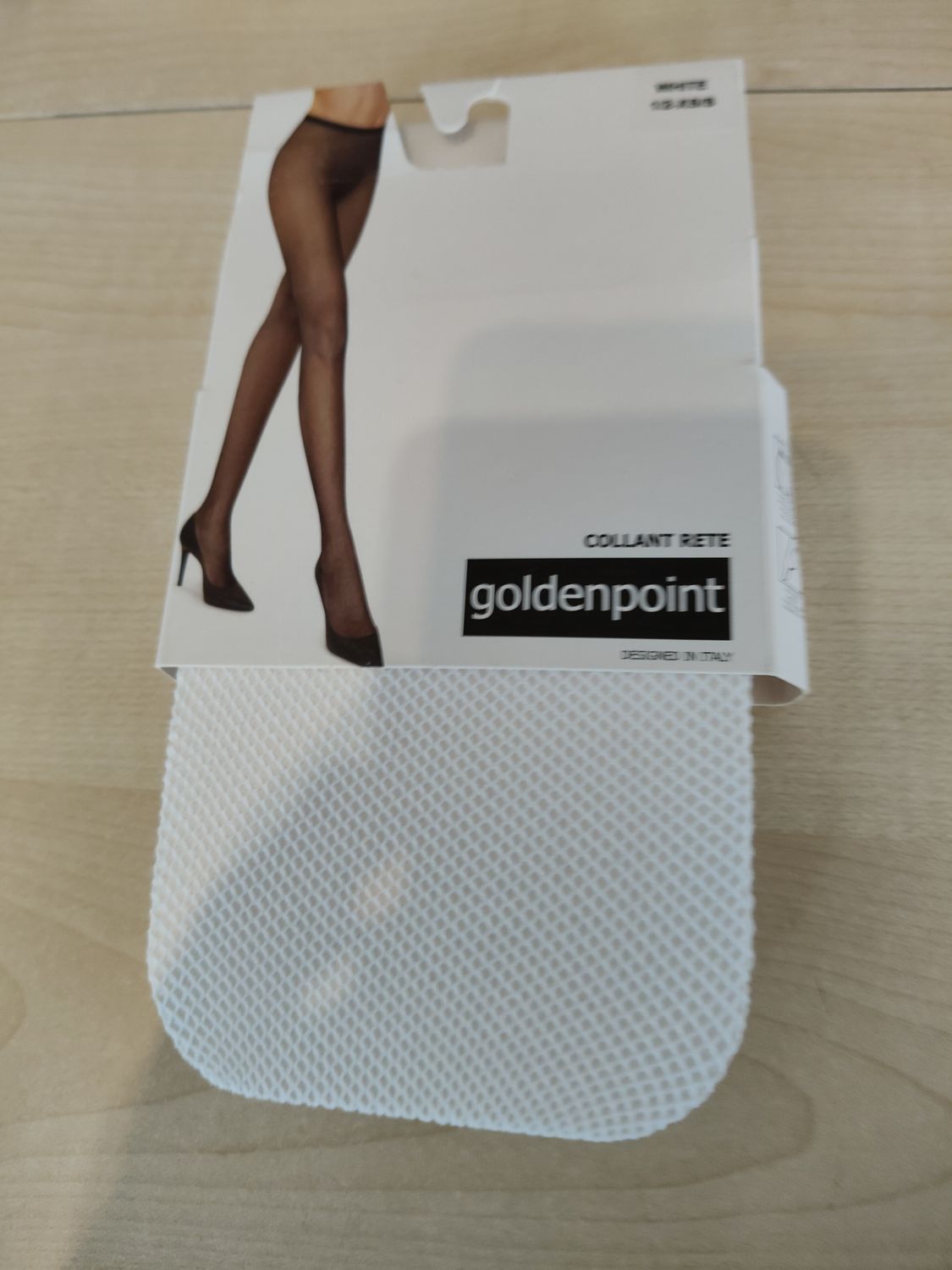 Collant a rete donna tg XS/S Goldenpoint nuove