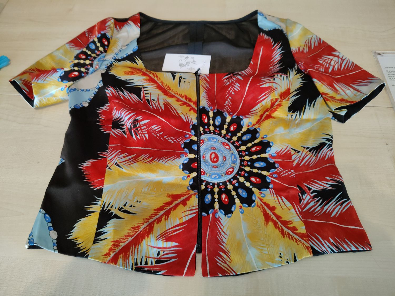 Camicia donna tg Unica 100 % Seta