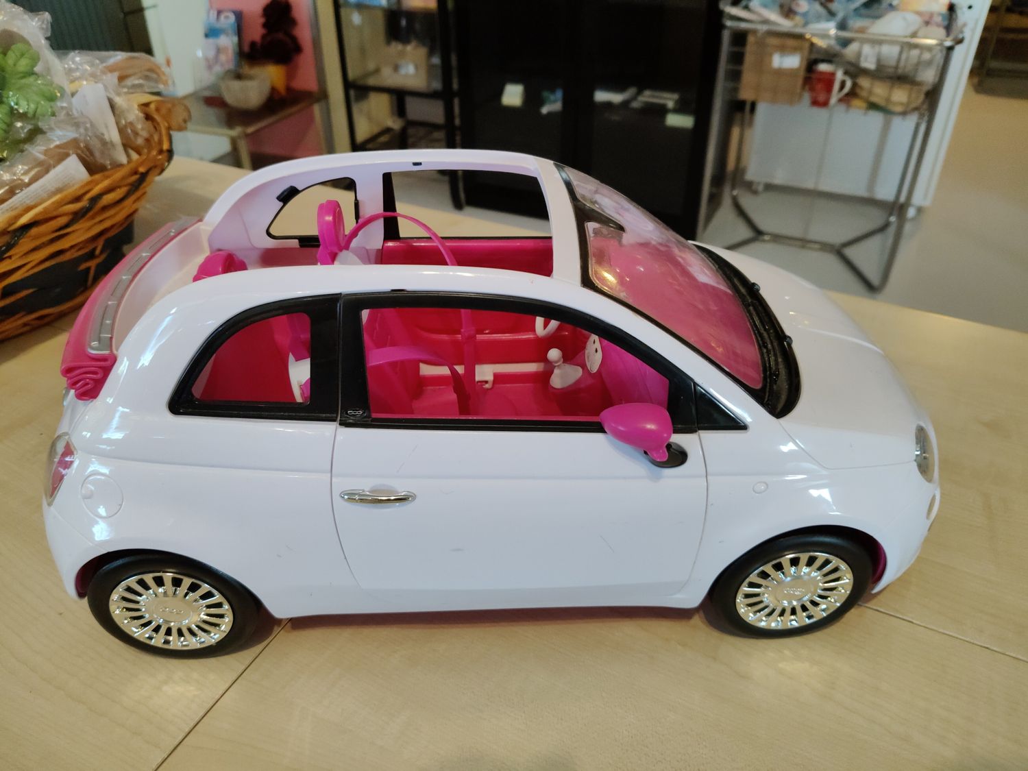 Macchina Fiat 500  Barbie