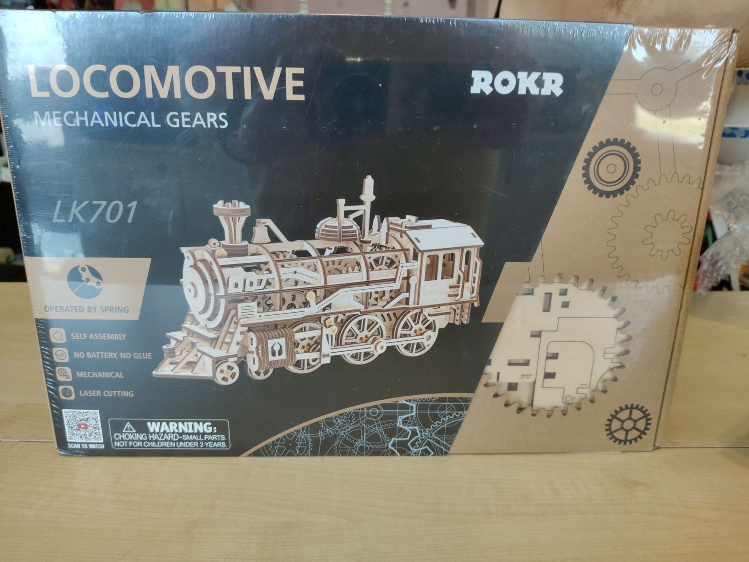 Puzzle 3d Locomotive Rokr nuovo