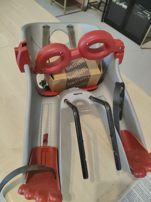 Seggiolino bici anteriore max 15 kg