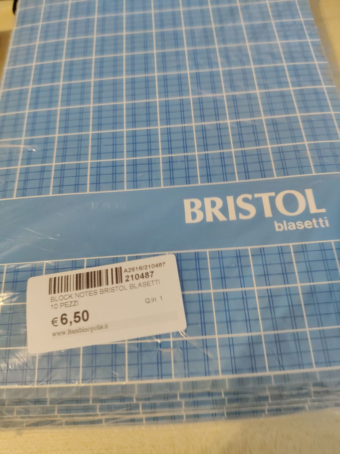 Block notes Bristol Blasetti 10 pezzi